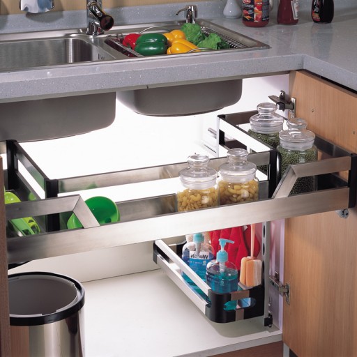 Giá gốc liên hoàn, giảm chấn gắn liền Inox nan dẹt 304 cao cấp EU800B