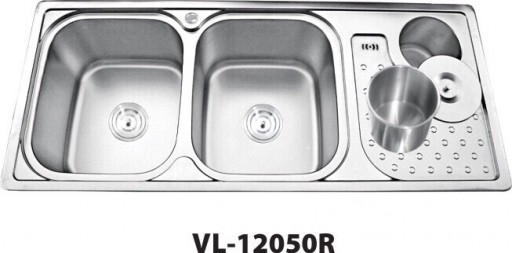 CHẬU RỬA CHÉN VOSLER INOX 201 VL-12050R