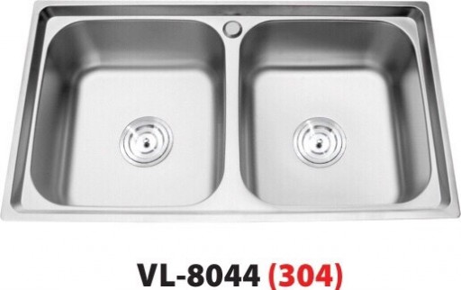 CHẬU RỬA CHÉN VOSLER INOX 304 VL-8044