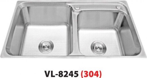 CHẬU RỬA CHÉN VOSLER INOX 304 VL-8245M