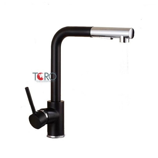 VÒI RỬA CHÉN NÓNG LẠNH DÂY RÚT TORO K078