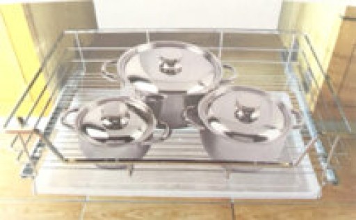 NGĂN KÉO ĐỰNG XOONG NỒI INOX NAN VUÔNG INOX 304 ED02.900