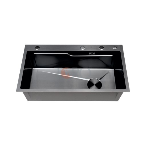 CHẬU 1 HỐ NANO ĐEN