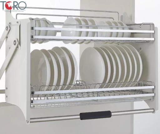 Kệ chén nâng hạ thông minh