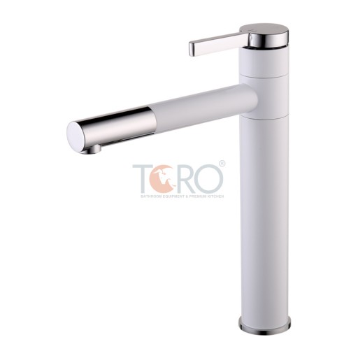 VÒI LAVABO NÓNG LẠNH 30CM CỔ XOAY 360 TORO T-3354