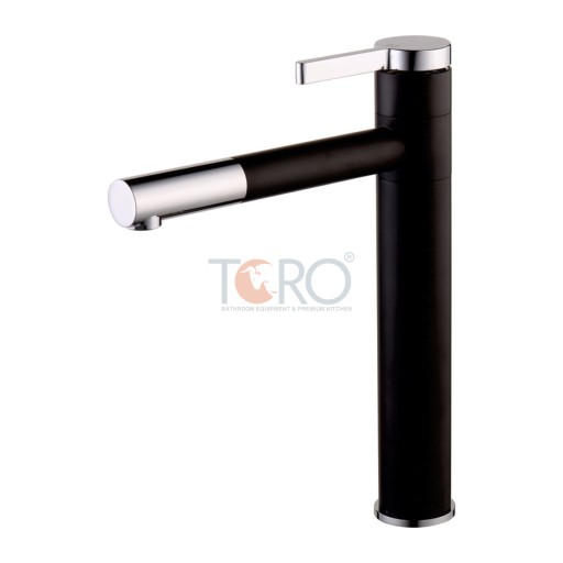 VÒI LAVABO NÓNG LẠNH 30CM CỔ XOAY 360 TORO T-3356