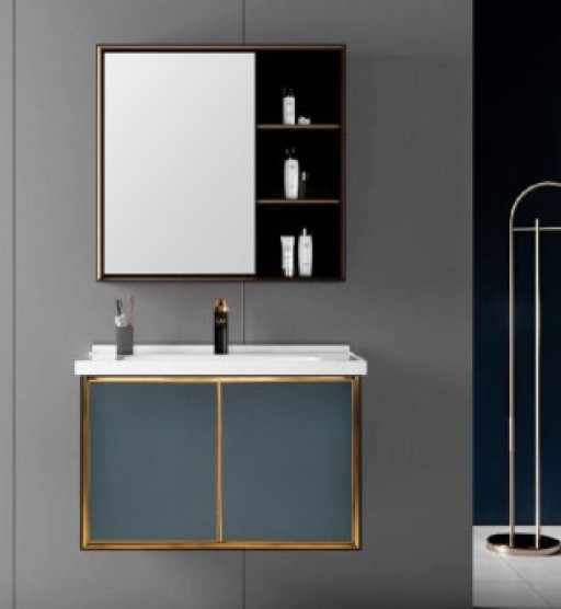 Lavabo tủ nhôm cao cấp TNN1804