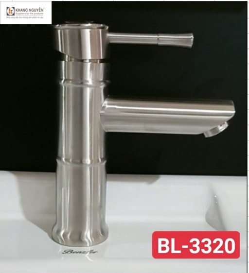 VÒI LAVABO NÓNG LẠNH INOX SUS 304 BL-3320