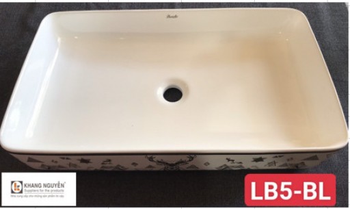 LAVABO SỨ CAO CẤP BENZLER LB5-BL