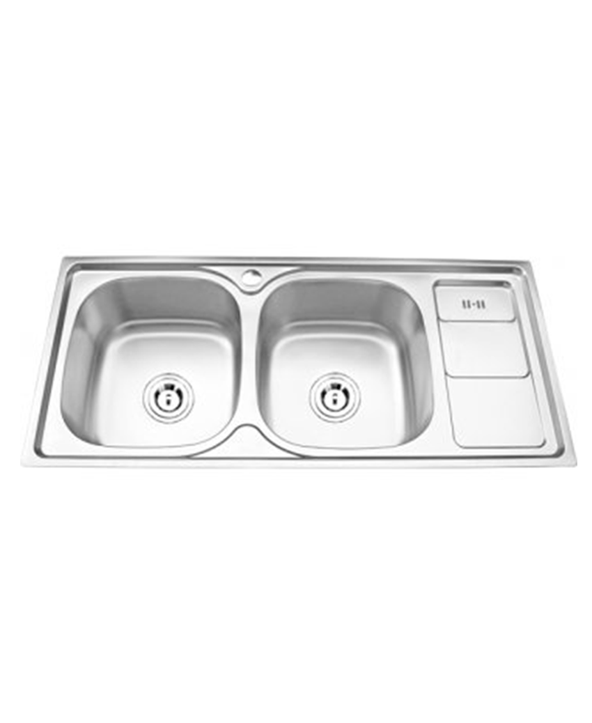 CHẬU RỬA CHÉN VOSLER INOX 201 VL-10046