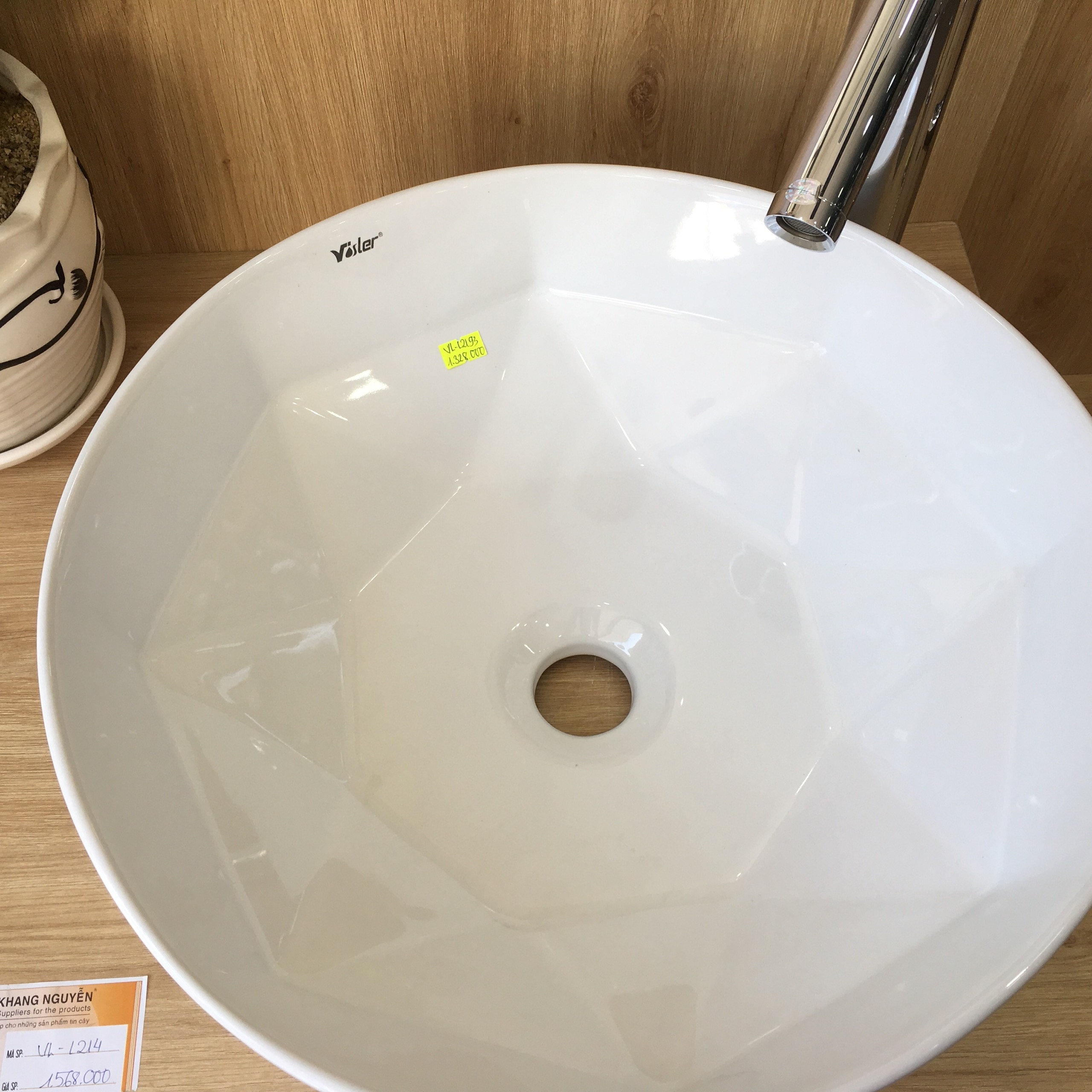 LAVABO TRÒN ĐẶT BÀN VL-L2193