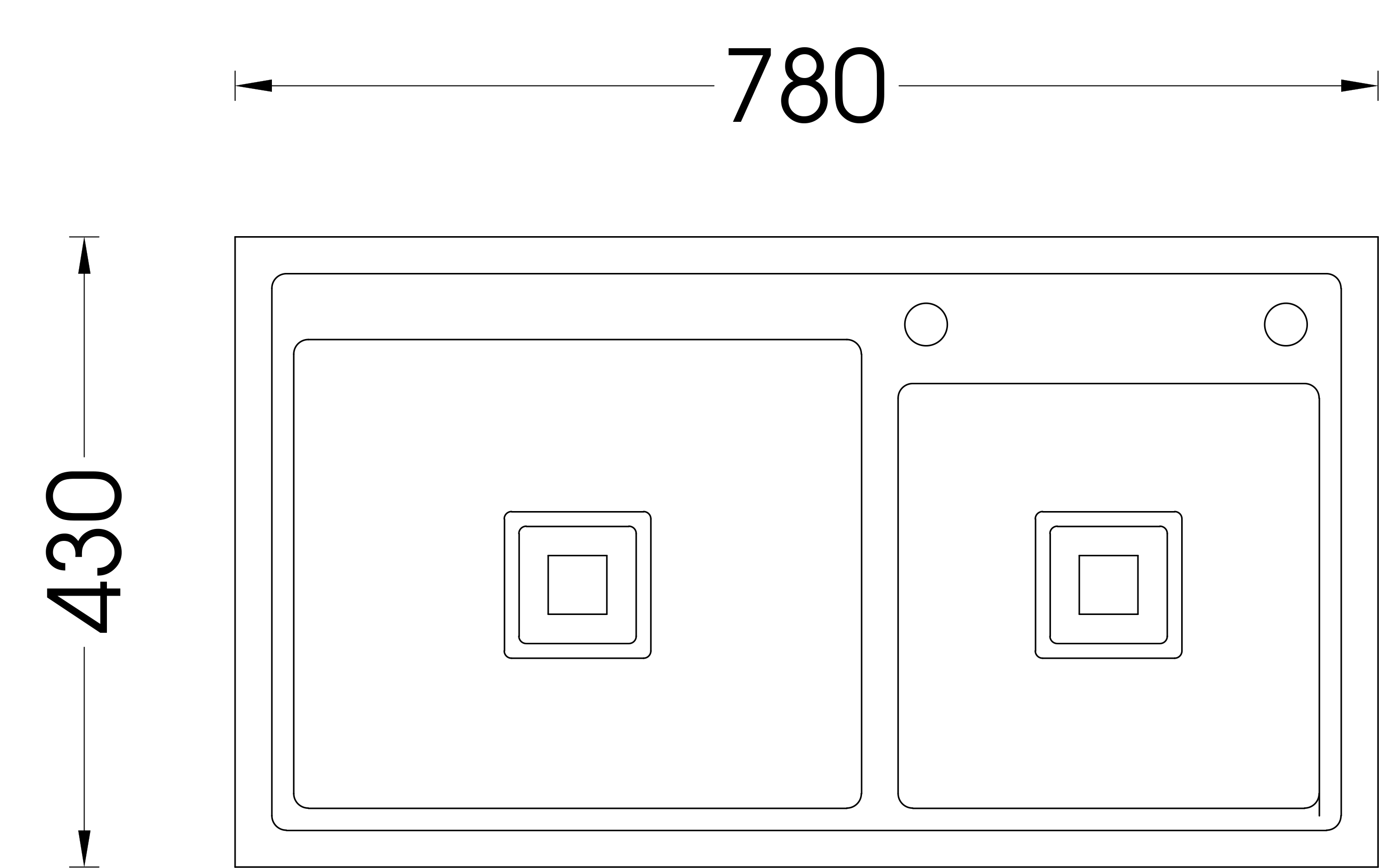 Chậu rửa TORO-7843A-K3