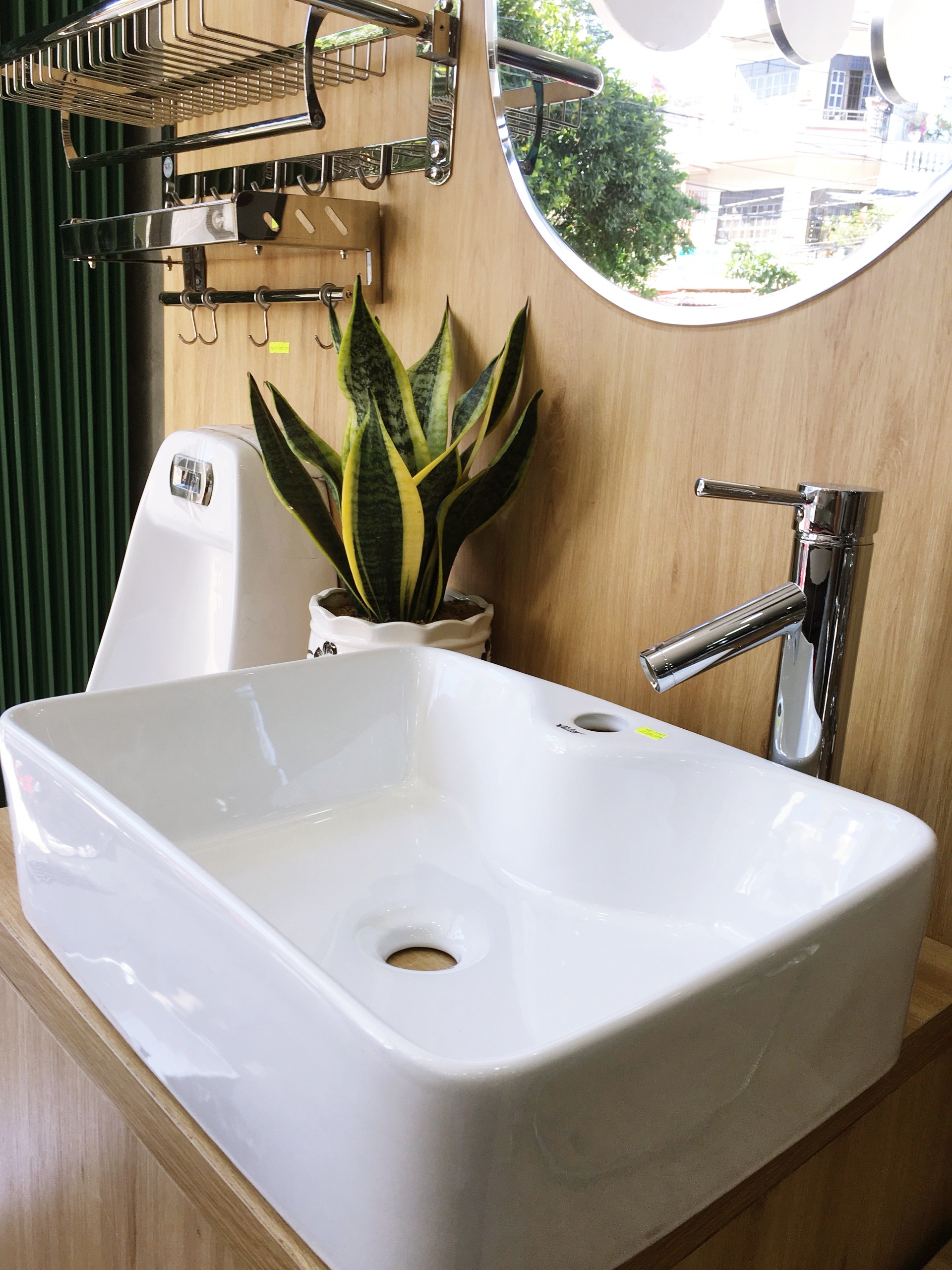 LAVABO VUÔNG ĐẶT BÀN VL-L2089