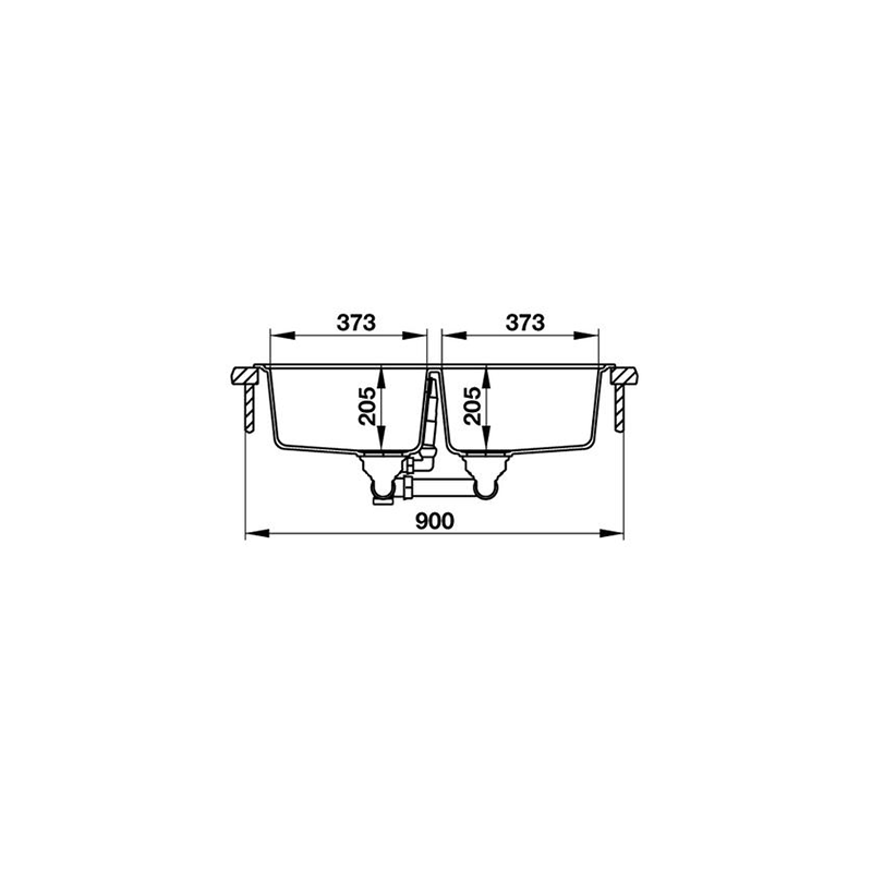 CHẬU ĐÁ HAFELE JULIUS HS-GD8650 – MÀU KEM 570.35.480