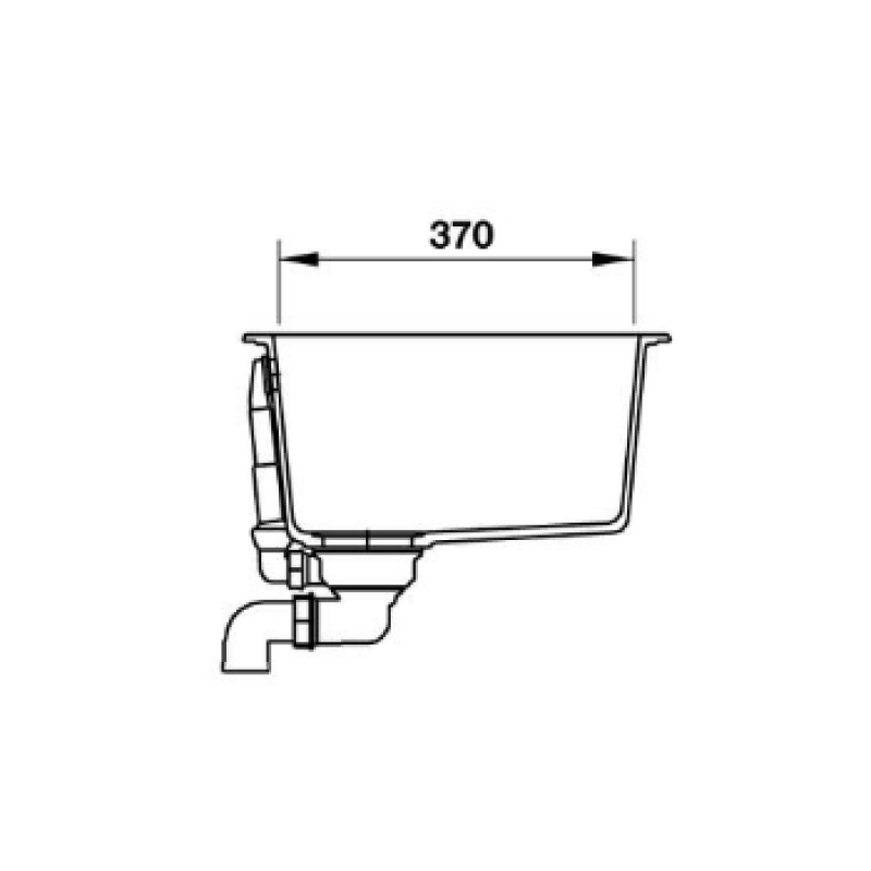 CHẬU ĐÁ HÄFELE GALBA HS-GS5543-MÀU XÁM 570.35.530