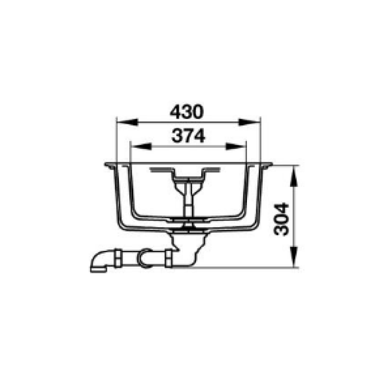 Chậu rửa chén HAFELE ANTONIUS HS-GDD11650 -570.35.470