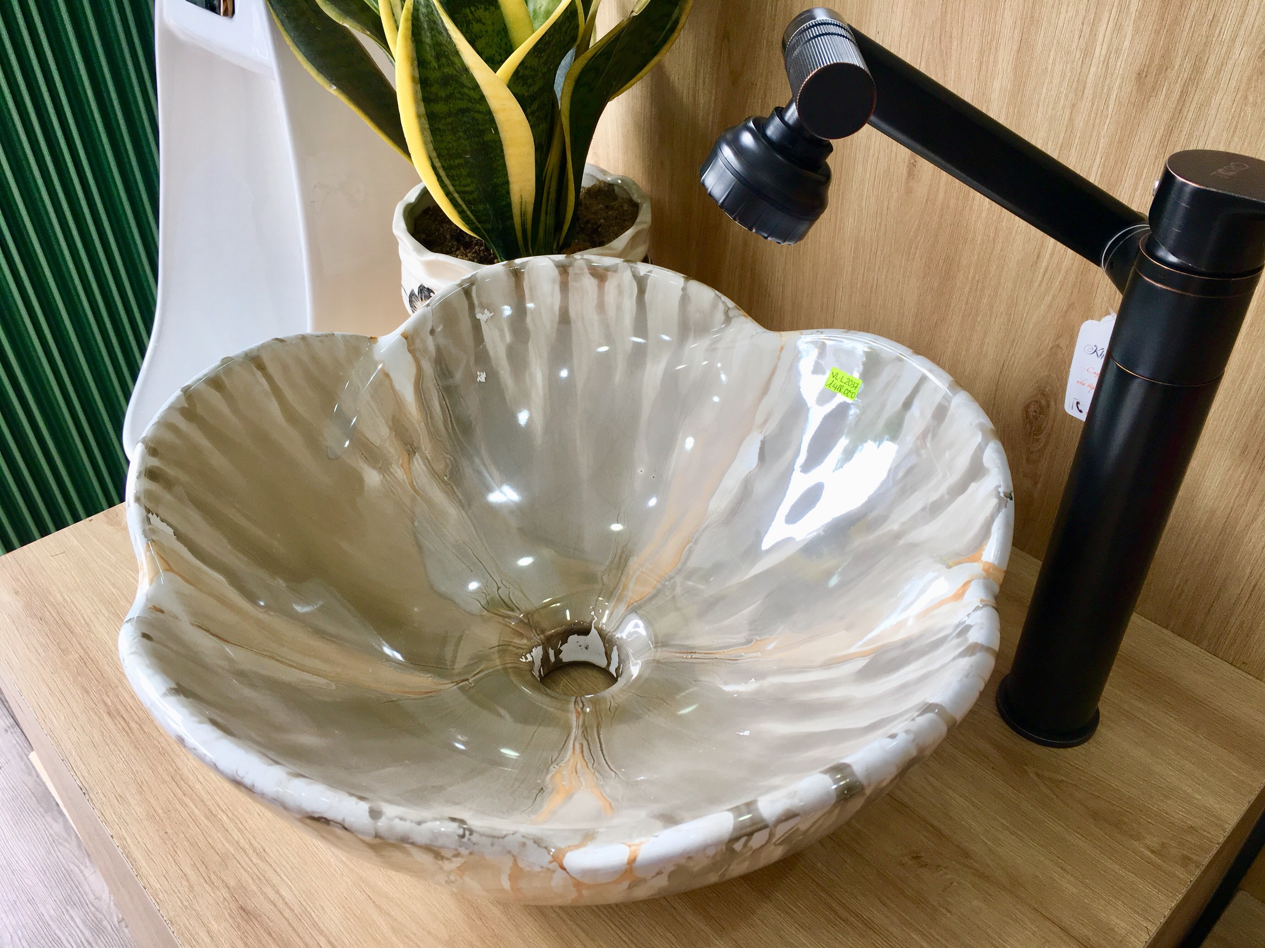 LAVABO TRÒN ĐẶT BÀN VL-L2037