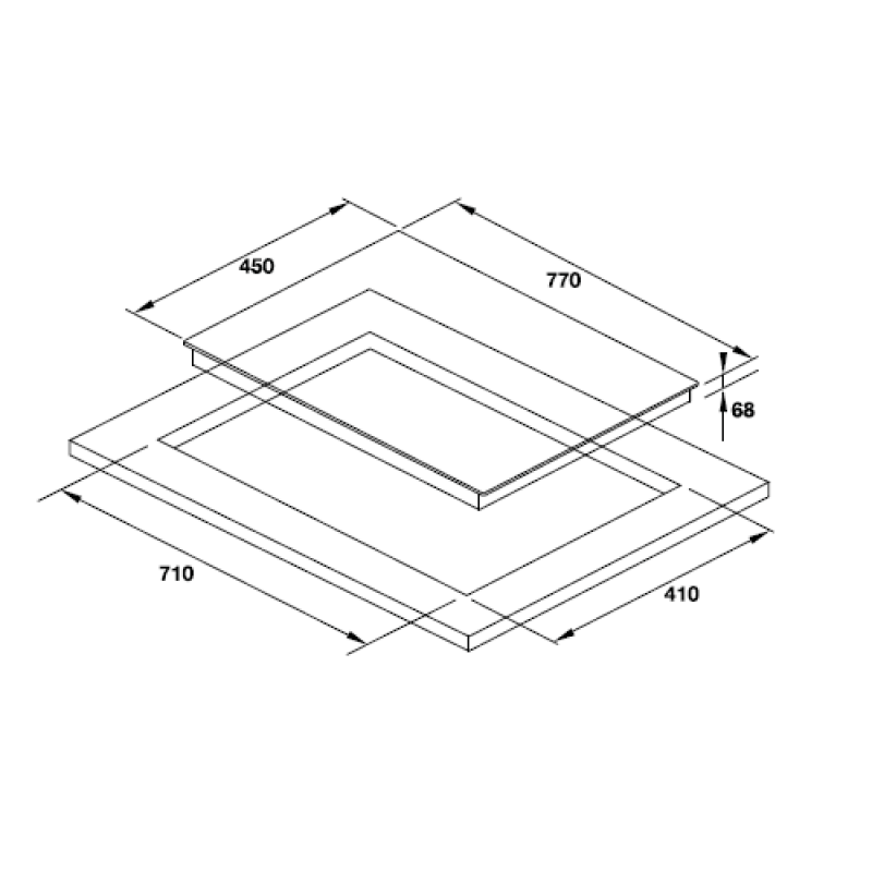 Bếp từ Hafele HC-I773B 536.01.595