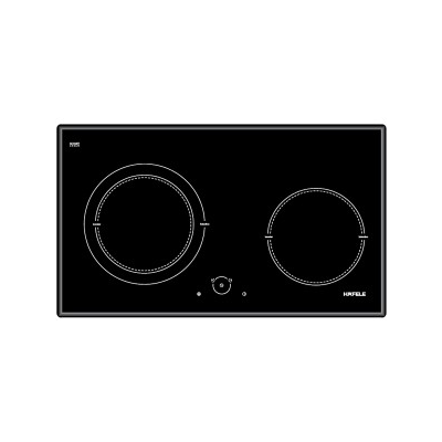 Bếp từ 2 vùng nấu Hafele HC-I772B- Điều khiển tròn 536.01.855