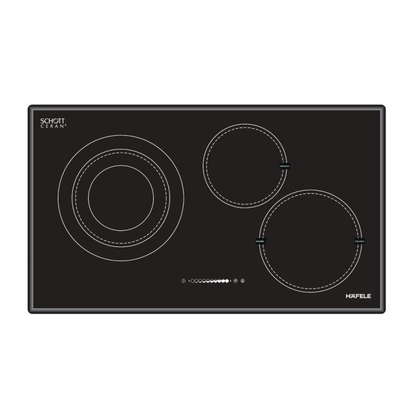 Bếp từ kết hợp điện HC-M773A 536.01.705