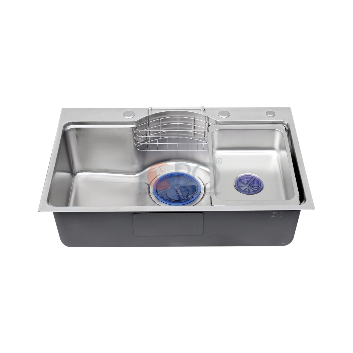 CHẬU RỬA CHÉN ĐƠN - BẦU INOX 304