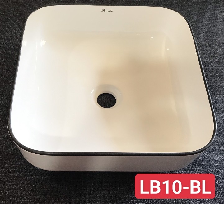 LAVABO SỨ CAO CẤP BENZLER LB10-BL